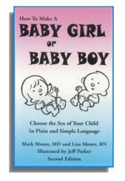Washington Publishers - Gender Selection Baby Girl or Baby Boy - choose the sex of your child